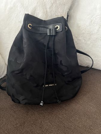 Adolfo Dominguez Rucksack/Tasche, Schwarz - Neuwertig!