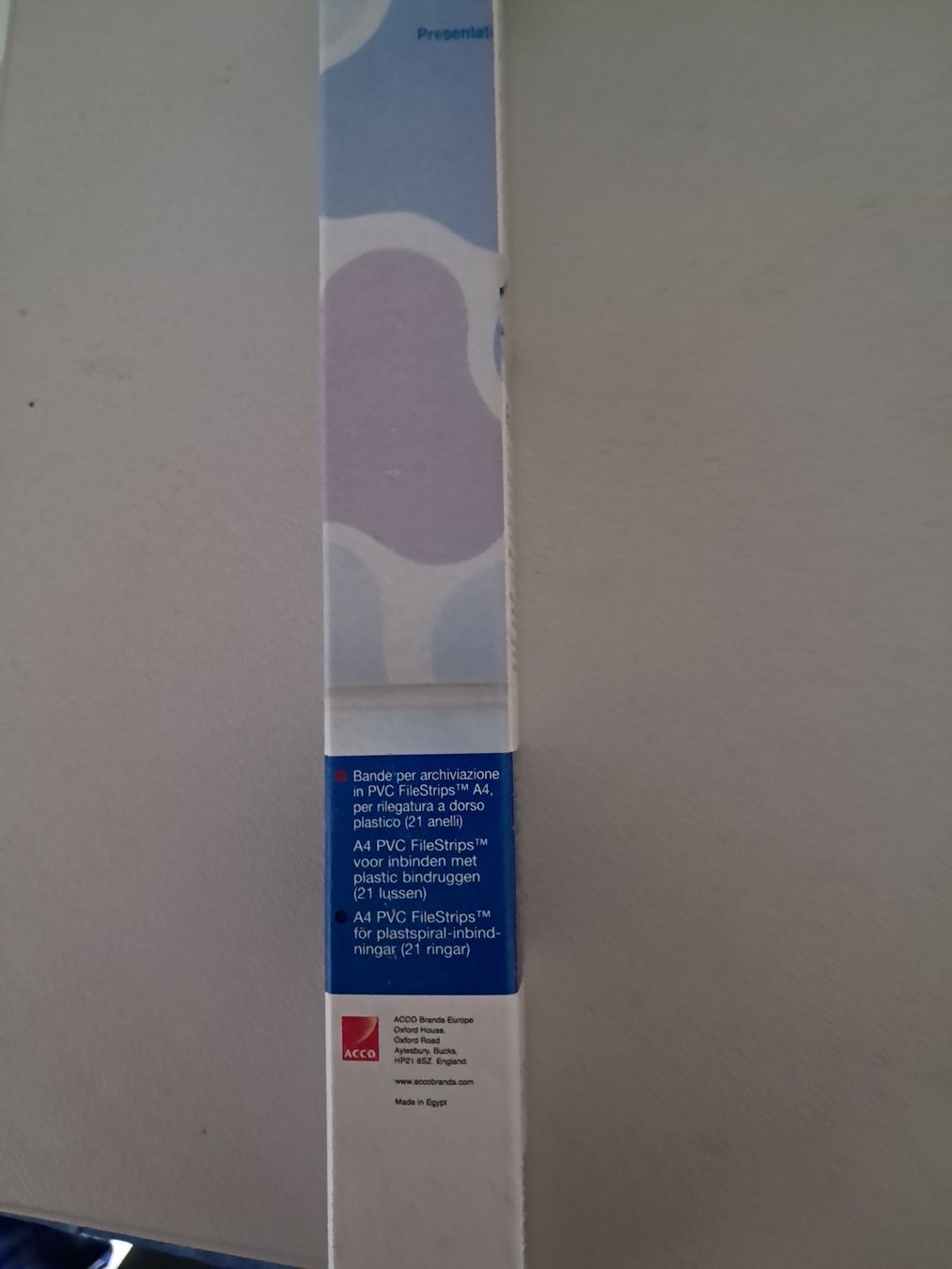 Ordner: GBC A4 File Strips, Ordner Etiketten – Neu und originalverpackt aus Wallisellen von Cyberfuexli 3