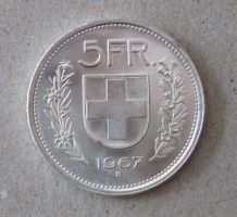 Fr. 5.-  1967  Silber