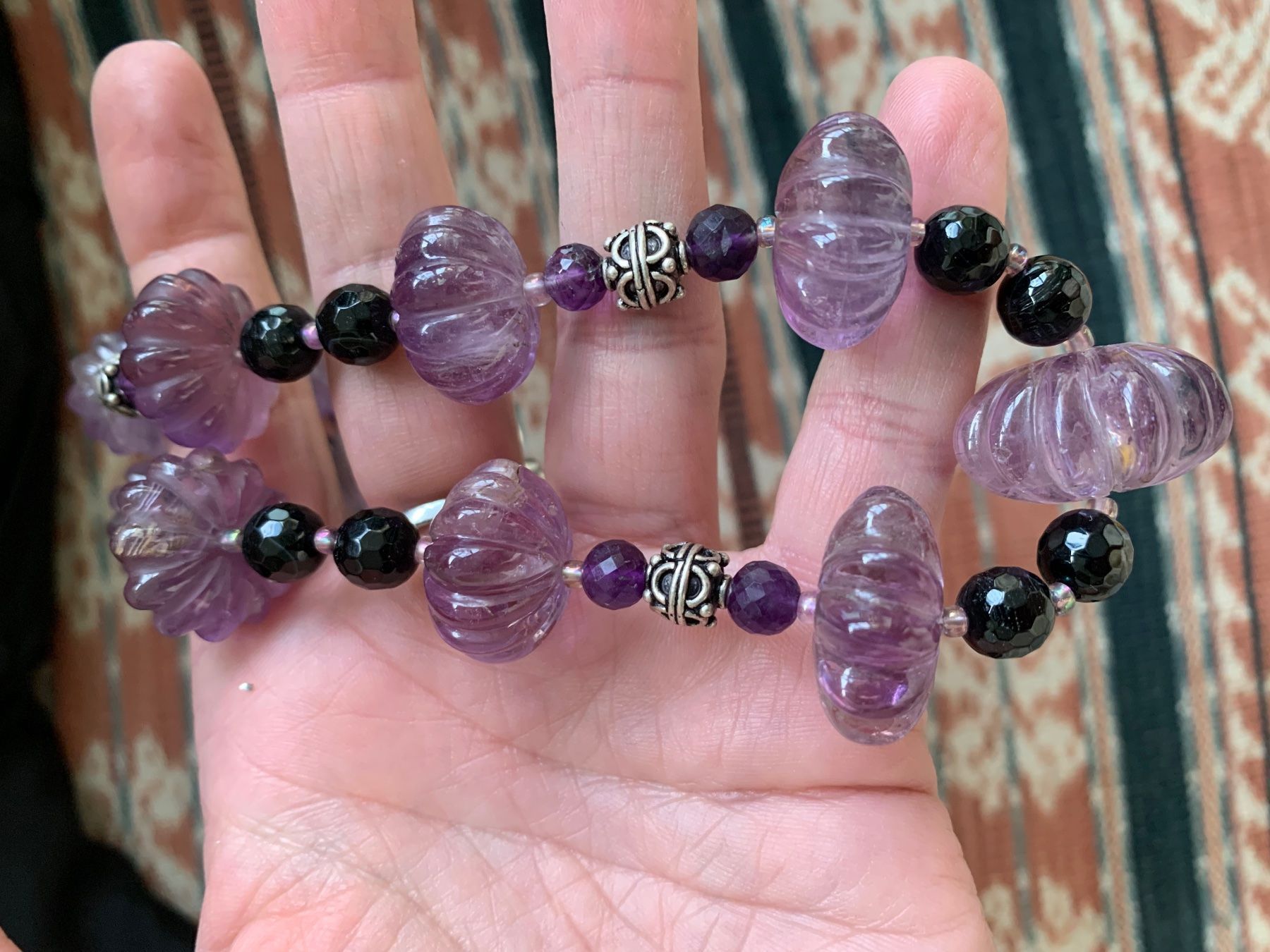 Catenine: Amethyst Kette – Nuovo (secondo la descrizione) da Birsfelden venduto da Exclusivity 4