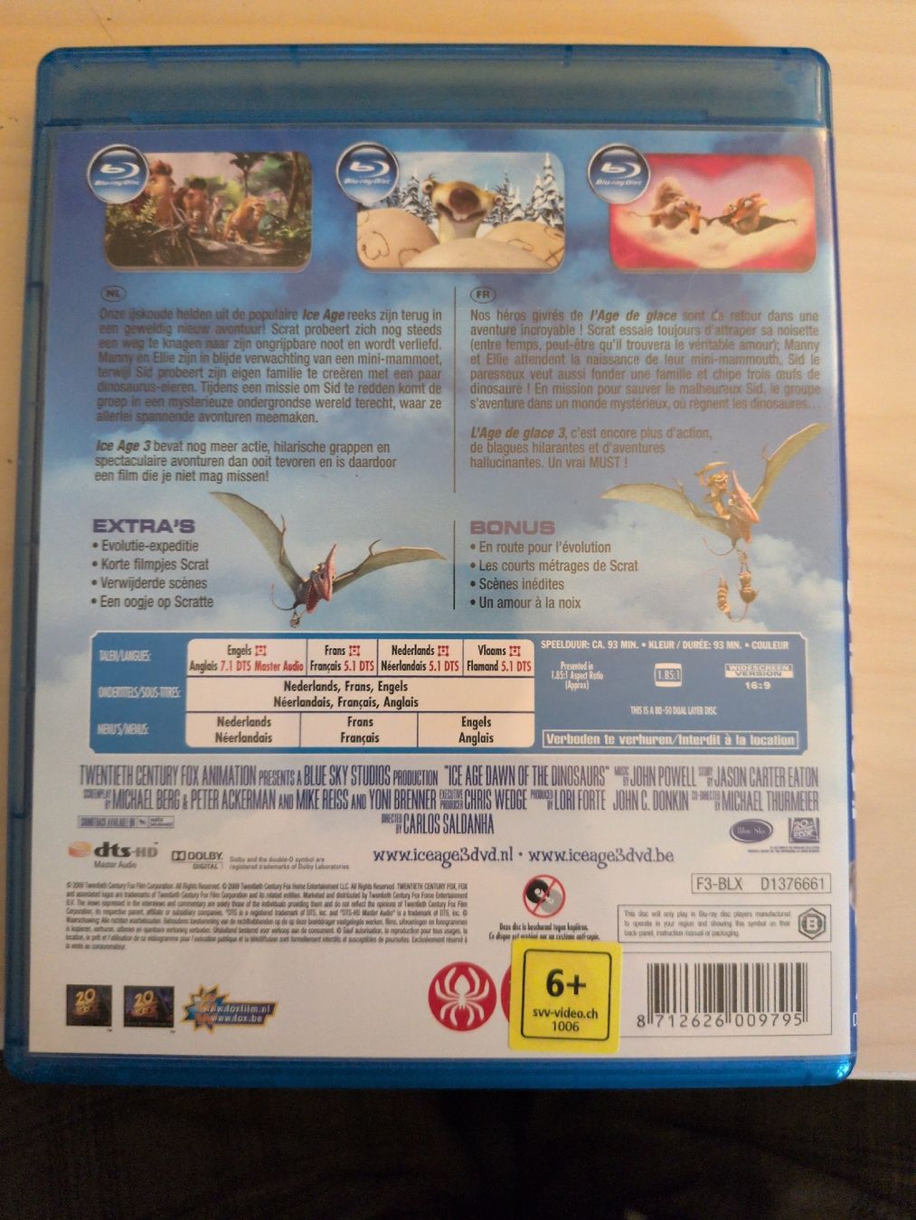 Tutti i DVDs: L'Âge de Glace 3 - Blu-ray – Nuovo (secondo la descrizione) da Gland venduto da Kyostal 1