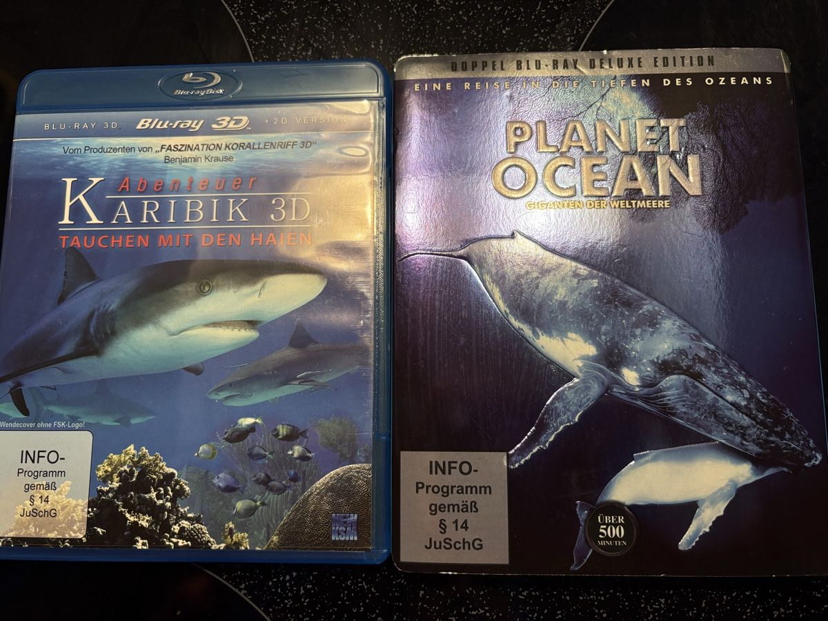 Alle DVDs: 2 Blue-ray Planet Ocean und Abenteuer Karibik – Gebraucht aus Oberwil BL von elk_wf5x