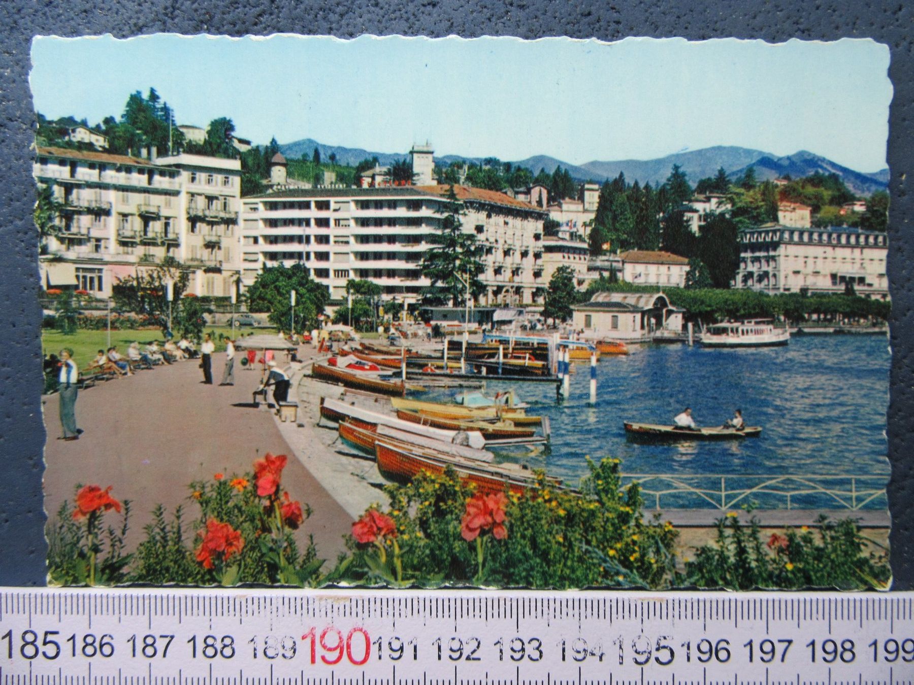 Cartes postales: LUGANO 1958 TI AK – D'occasion à Ettingen par Hausi4711