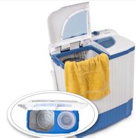 neue Mini-Waschmaschine mit Wäscheschleuder