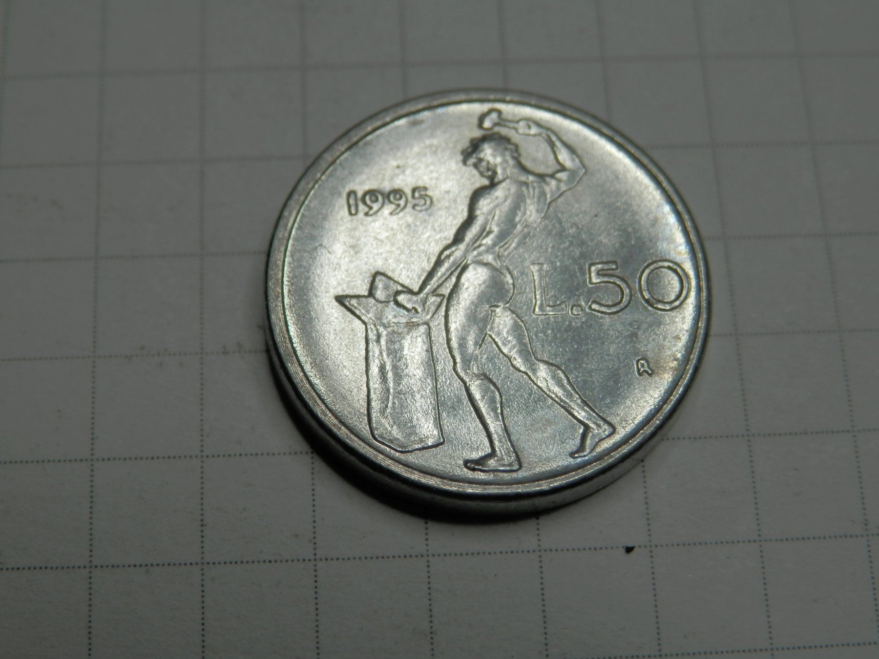 Tutti le monete: Italien 50 Lire, 1995 – Usato da Weiach venduto da weiach81