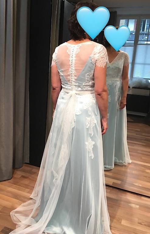 Vestiti: Hochzeitskleid Gr.40 – Usato da Boltigen venduto da Sisa2 1