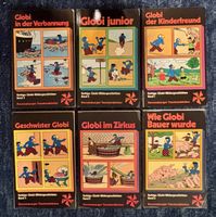 Globi farbige Comic-Taschenbücher (druckfrisch ):1-6 kpl.