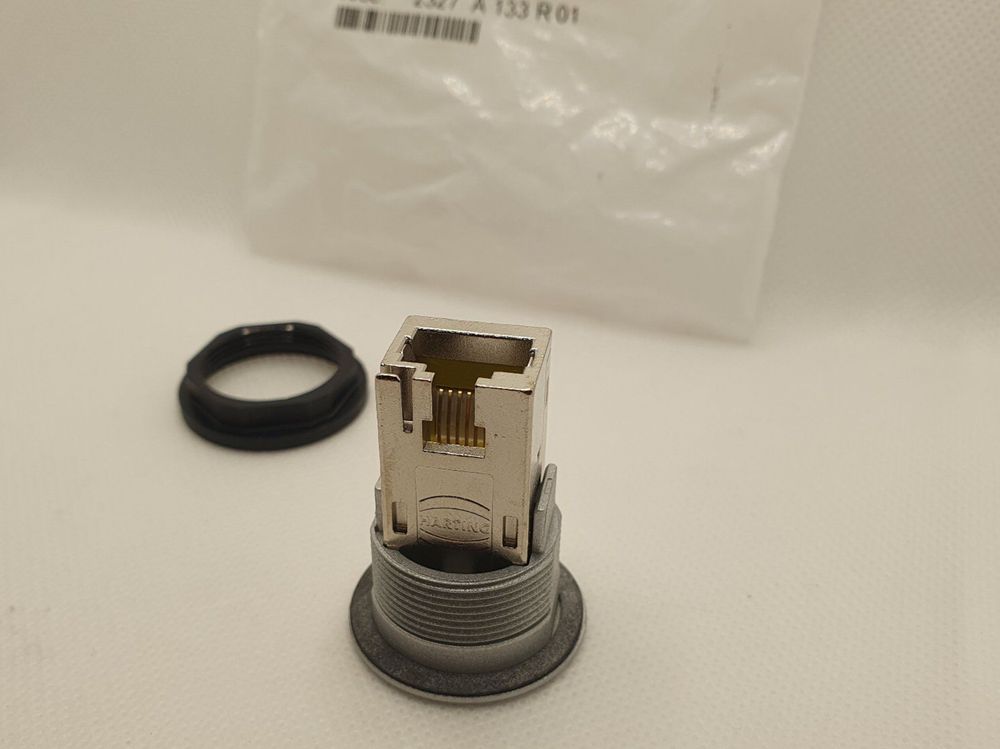 LAN Adapter Harting har-port RJ45 Cat.6 WDF 09454521560 (Neu und ...