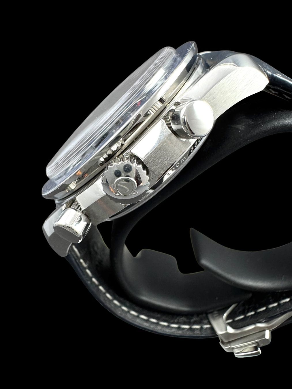 Omega Orologi: Omega Speedmaster Automatic Moonphase 45mm Fullset *U1421 – Usato da Zürich venduto da GalerieInauen 5