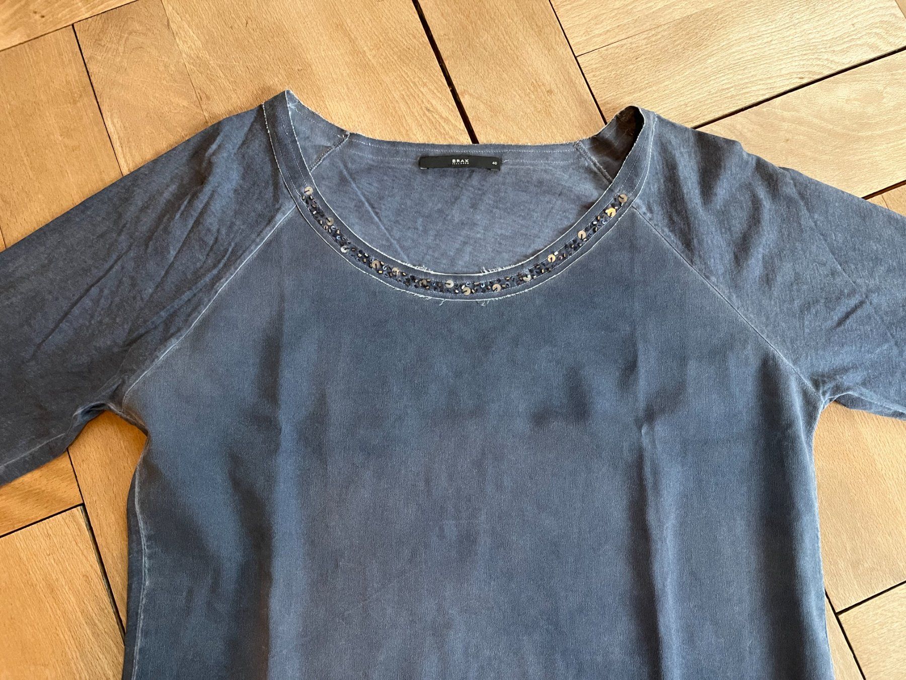 Brax Maglioni & Felpe: BRAX Sweatshirt Langarmshirt Pullover Pailetten – Usato da Zürich venduto da its-love 2