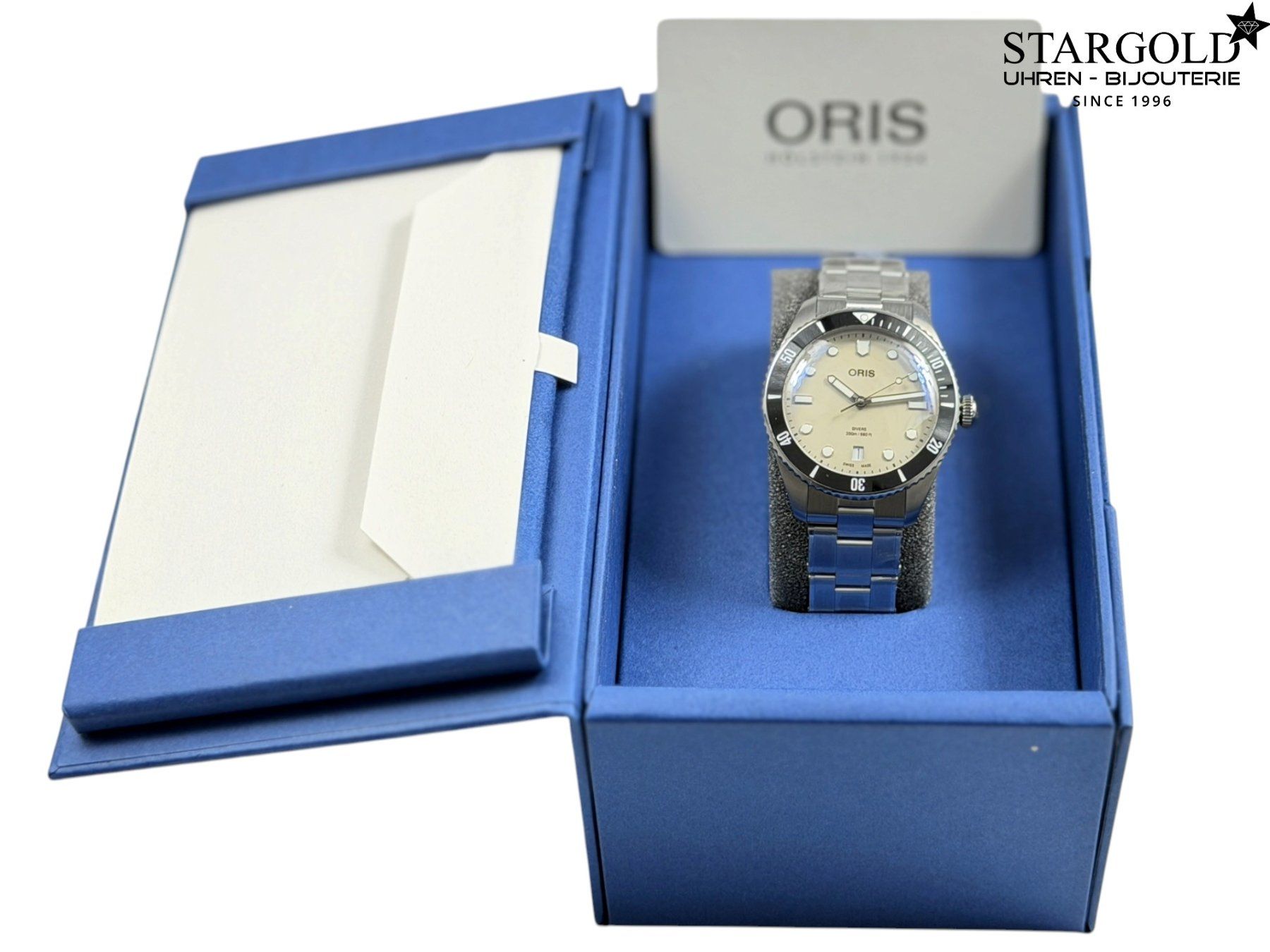 Oris Uhren: Oris Divers Date 39 - 01 733 7795 4051 – Gebraucht aus Zürich von Stargold-Uhren 9