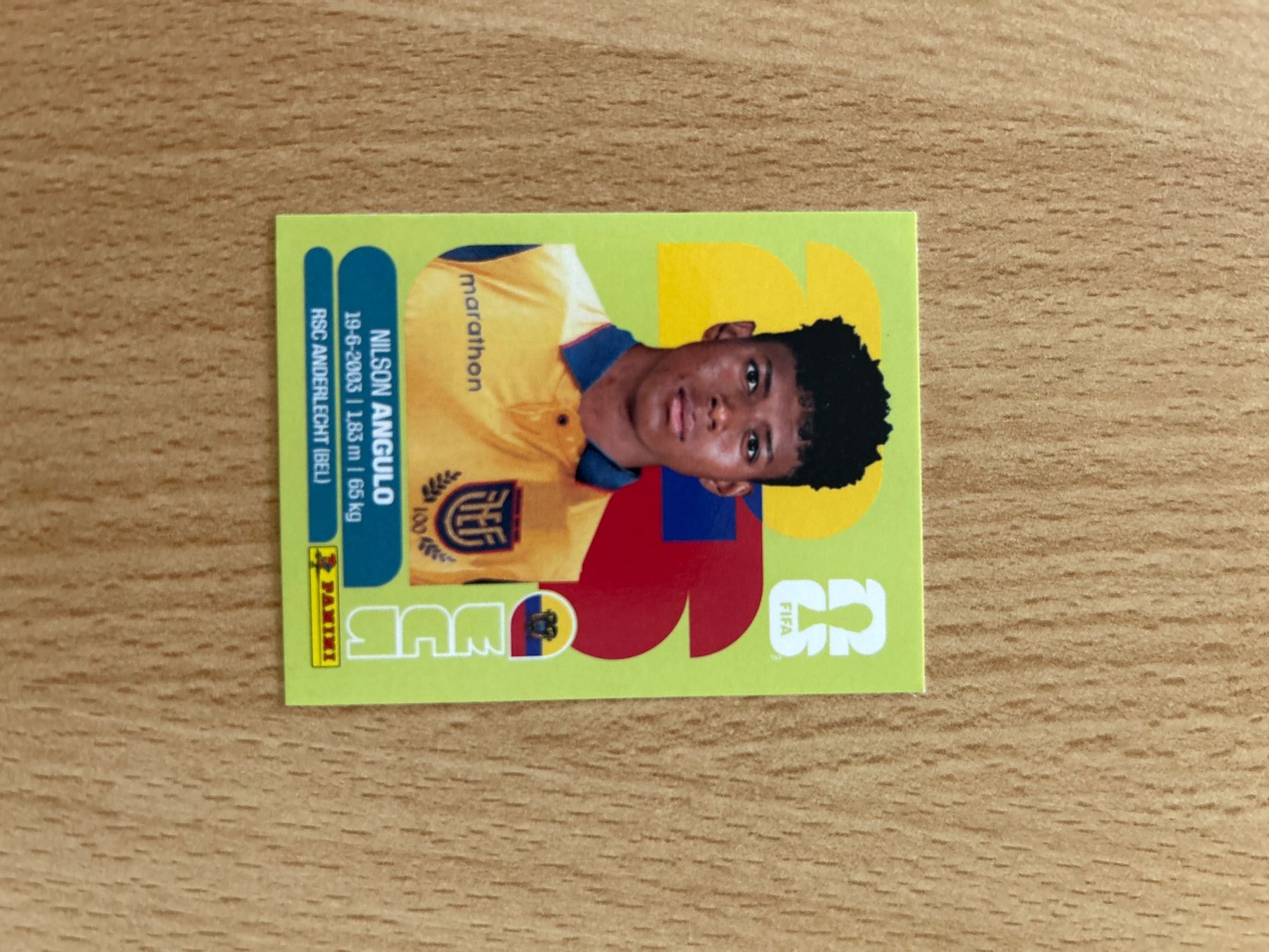 Panini Cartes à collectionner: ECU 17 - Nilson Angulo - Panini WM 26 – D'occasion à Luzern par edu_f6hx