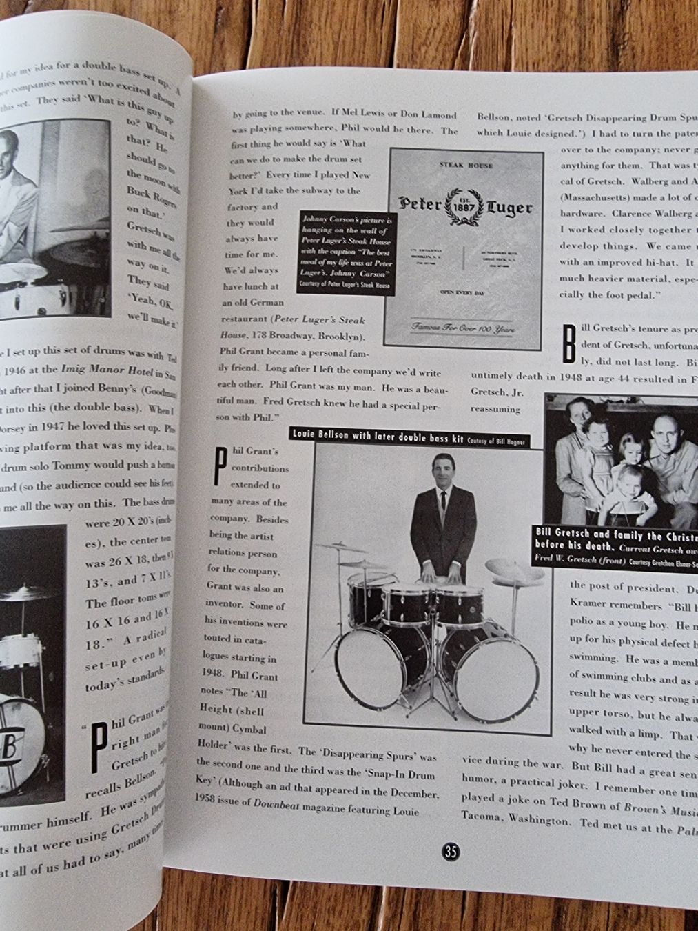 Gretsch Strumenti musicali: GRETSCH SCHLAGZEUG LEGACY BOOK – Nuovo (secondo la descrizione) da Zofingen venduto da Tinpan 2
