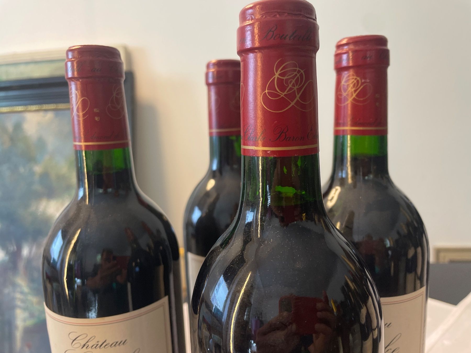 Vins: 4 Flaschen Chateau Clarke 1993 – D'occasion à Hölstein par kolumbus1964 1
