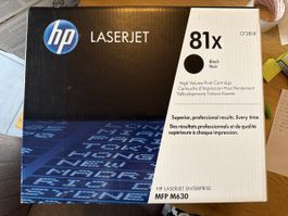 Cartouche d'impression laserjet HP CF281X noire