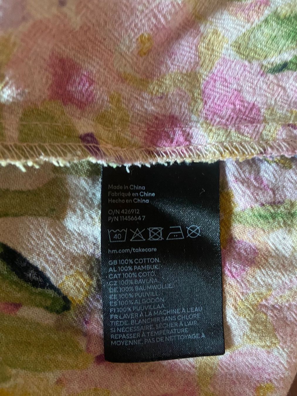 H&M Vestiti: Mini Sommer-Blumenkleid, Cotton Gr S – Usato da Zürich venduto da bia_8hxd 5