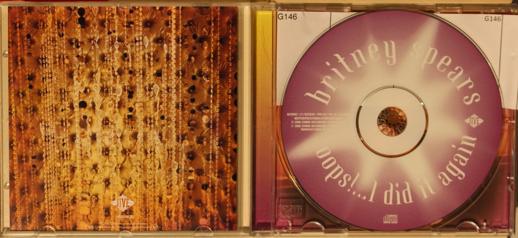 CD: Britney Spears – Oops! I Did It Again – Usato da Luzern venduto da CONTENTI 1