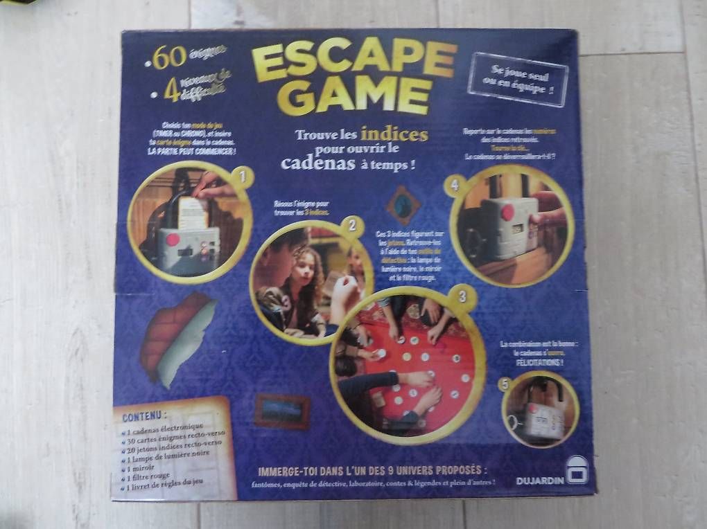Giochi: J239 - Escape Game (8+) – Nuovo (secondo la descrizione) da Sottens venduto da locepa 1