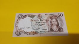 Portugal 50 Escudos Geldschein, 28 de Fevereiro de 1964!
