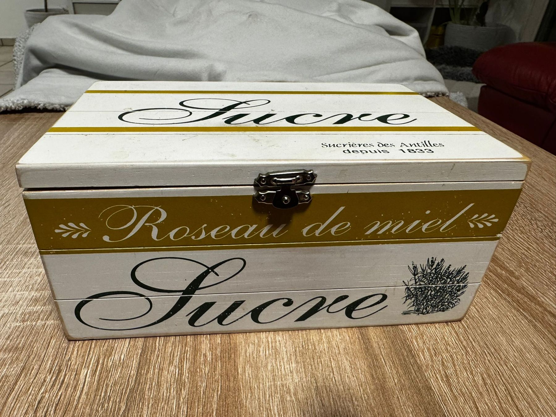 Sucriers: Holzbox "Roseau de miel" Sucre – D'occasion à Egg b. Zürich par Brocki_Insel_Egg