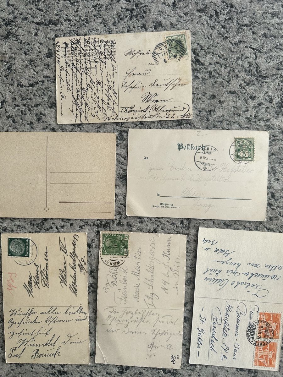 Cartoline postali: 6 Osterkarten – Usato da Wettingen venduto da Phibras 1