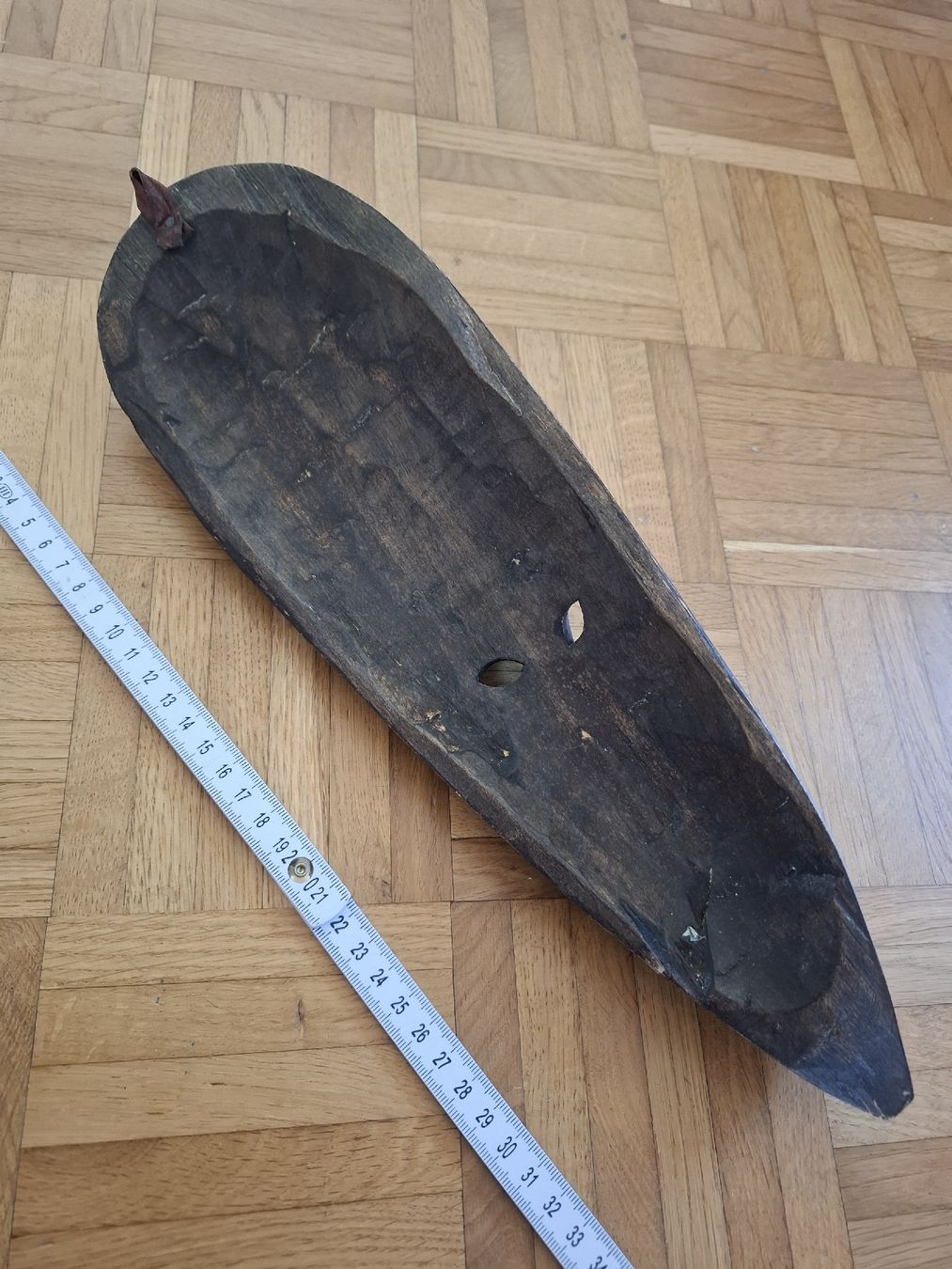Internationale Kunst: Masque africain 37 x 11.5 cm – Gebraucht aus Moutier von Carambaaa 3