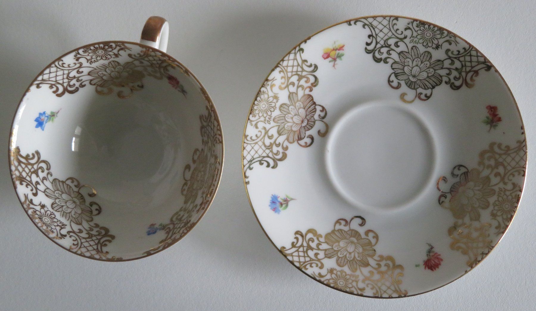 Tazze: Sammlertasse Teetasse GKC Bavaria, um 1960 – Usato da Oberriet SG venduto da Manick