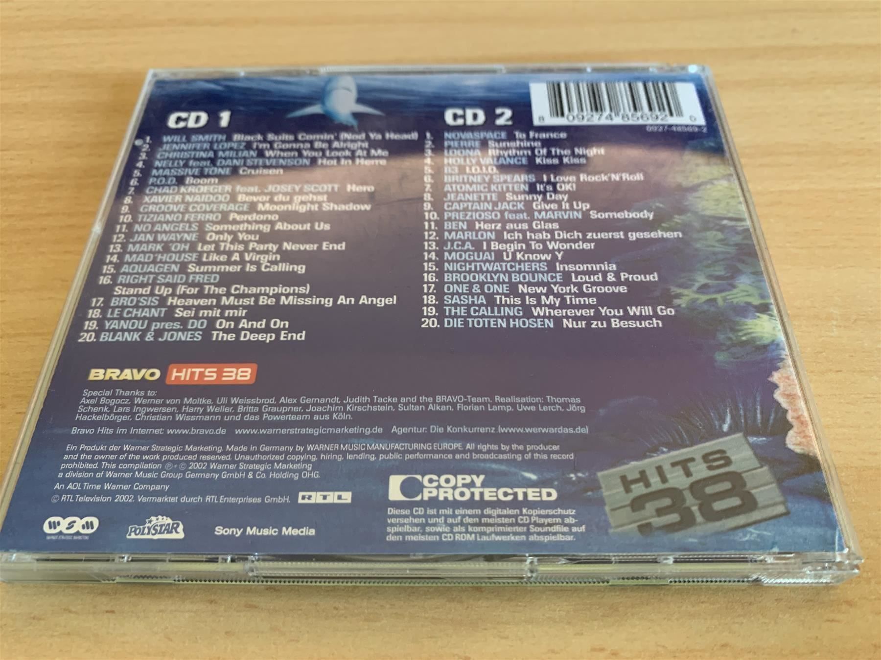 CD: Bravo Hits 38 - 2 CD – Usato da Rikon im Tösstal venduto da Alpenmutz 1