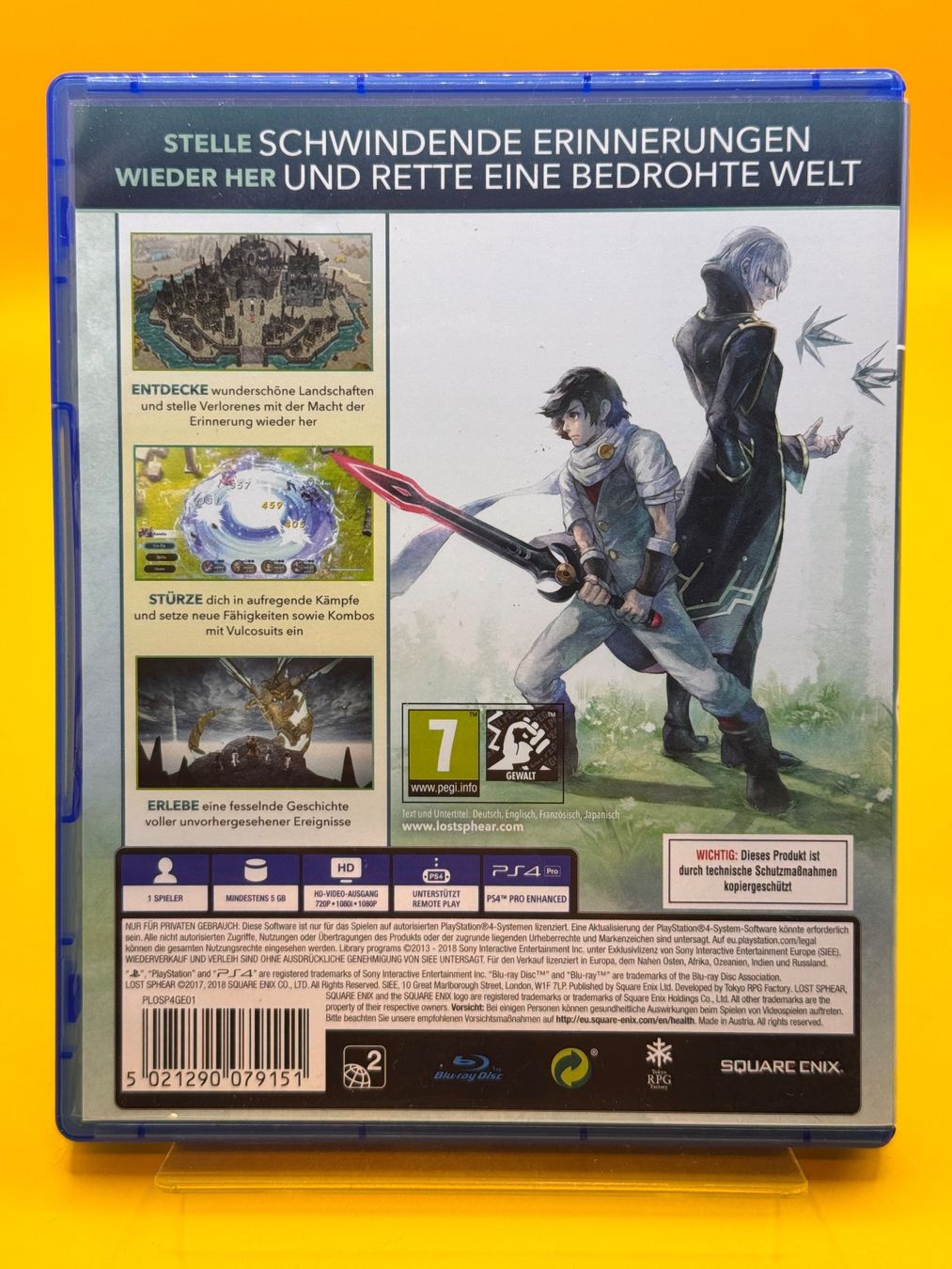 Sony Jeux: Lost Sphear PS4 Game – D'occasion à Oberwil b. Zug par silver2024 1