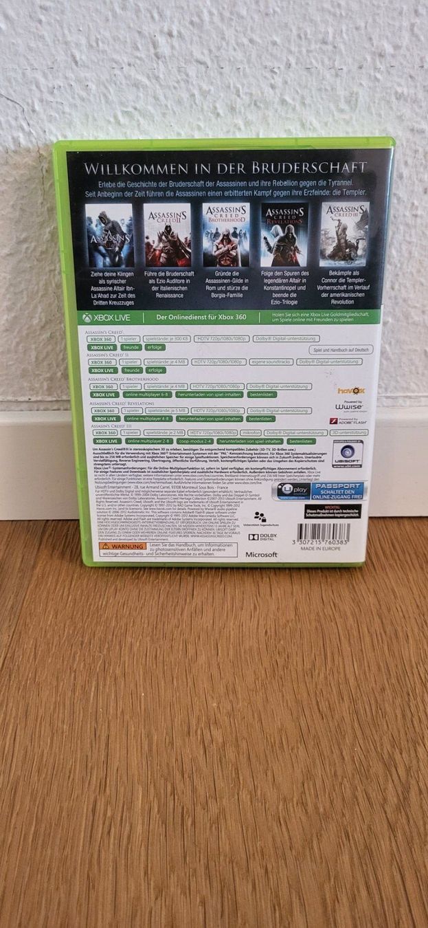 Microsoft Giochi: Xbox 360 - Assassins Creed Heritage Collection – Usato da Münsingen venduto da DigitaleSpielecke 1