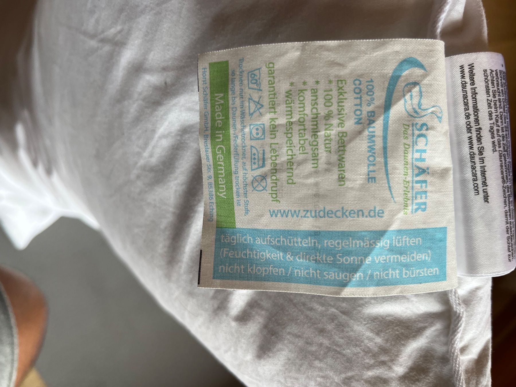 Kissen: Cuscini Schäfer vera piuma - 2 PEZZI – Neu und originalverpackt aus Pontresina von cli_g8qv 3