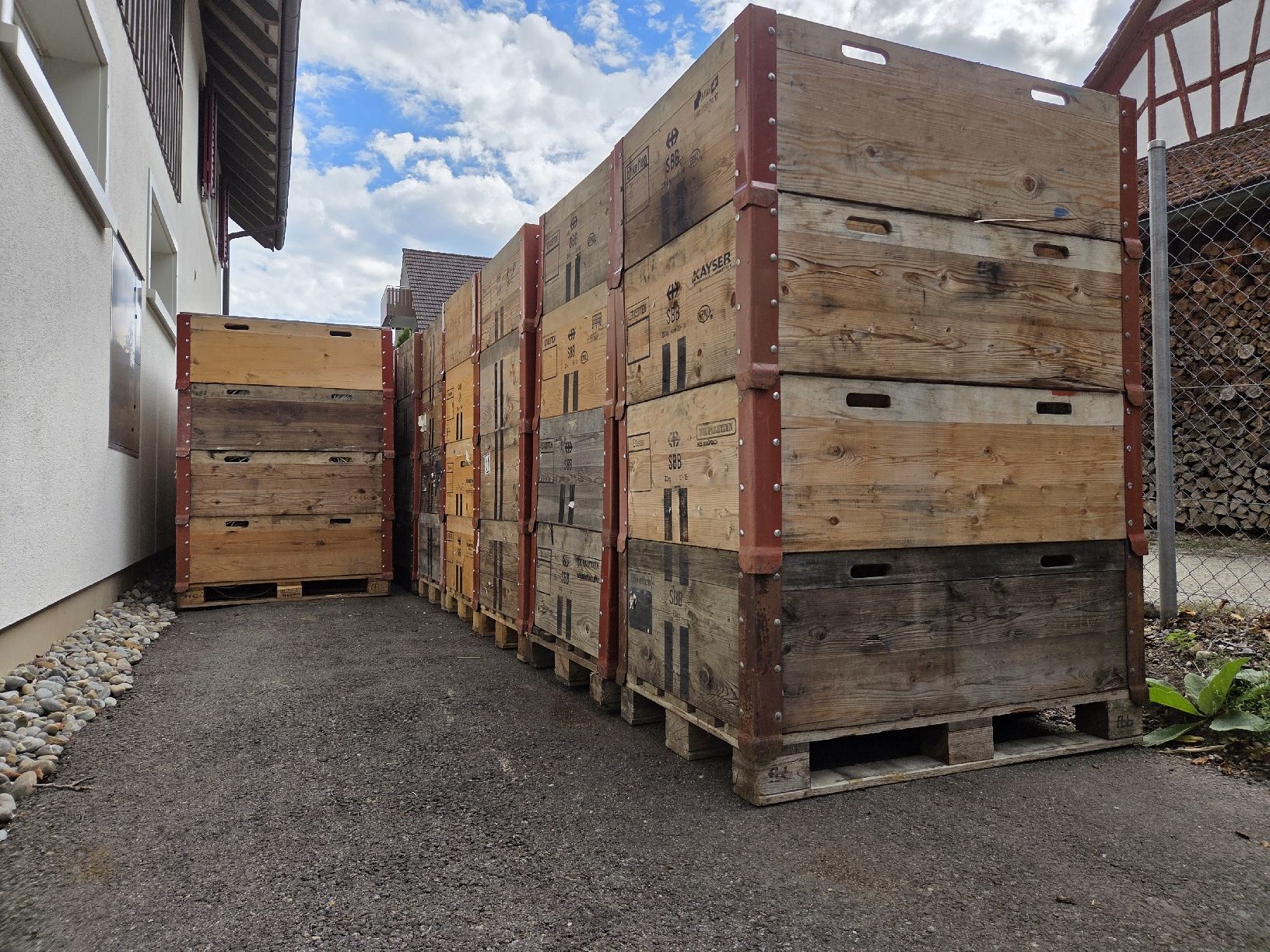 Pallets: Palettenrahmen 1/50 – Usato da Oberhasli venduto da General-Dealer
