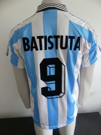 Home, Argentina 1998, Batistuta, maillot vintage football