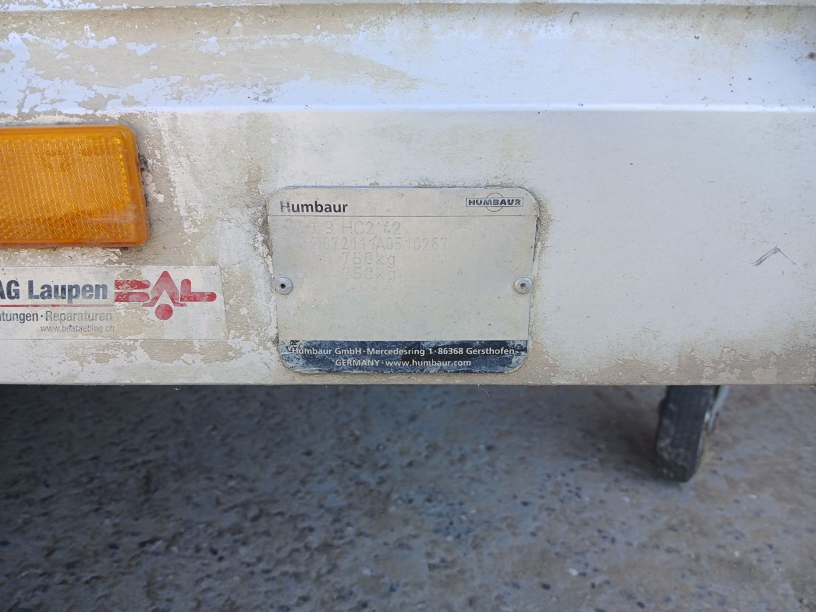 Humbaur Remorques: Autoanhänger Humbaur – D'occasion à Kirchdorf BE par urf_w6qg 5