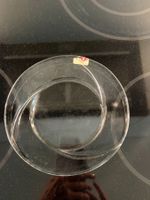 Tellerchen Glas farblos Iittala Finnland wohl 80er Jahre