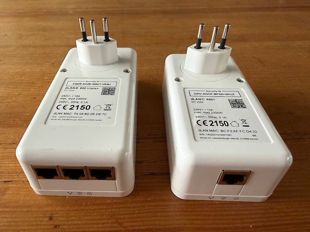 Devolo Laufwerke & Adapter: Devolo dlan 650 triple+ und Starter – Gebraucht aus Bern von Anderling01 2