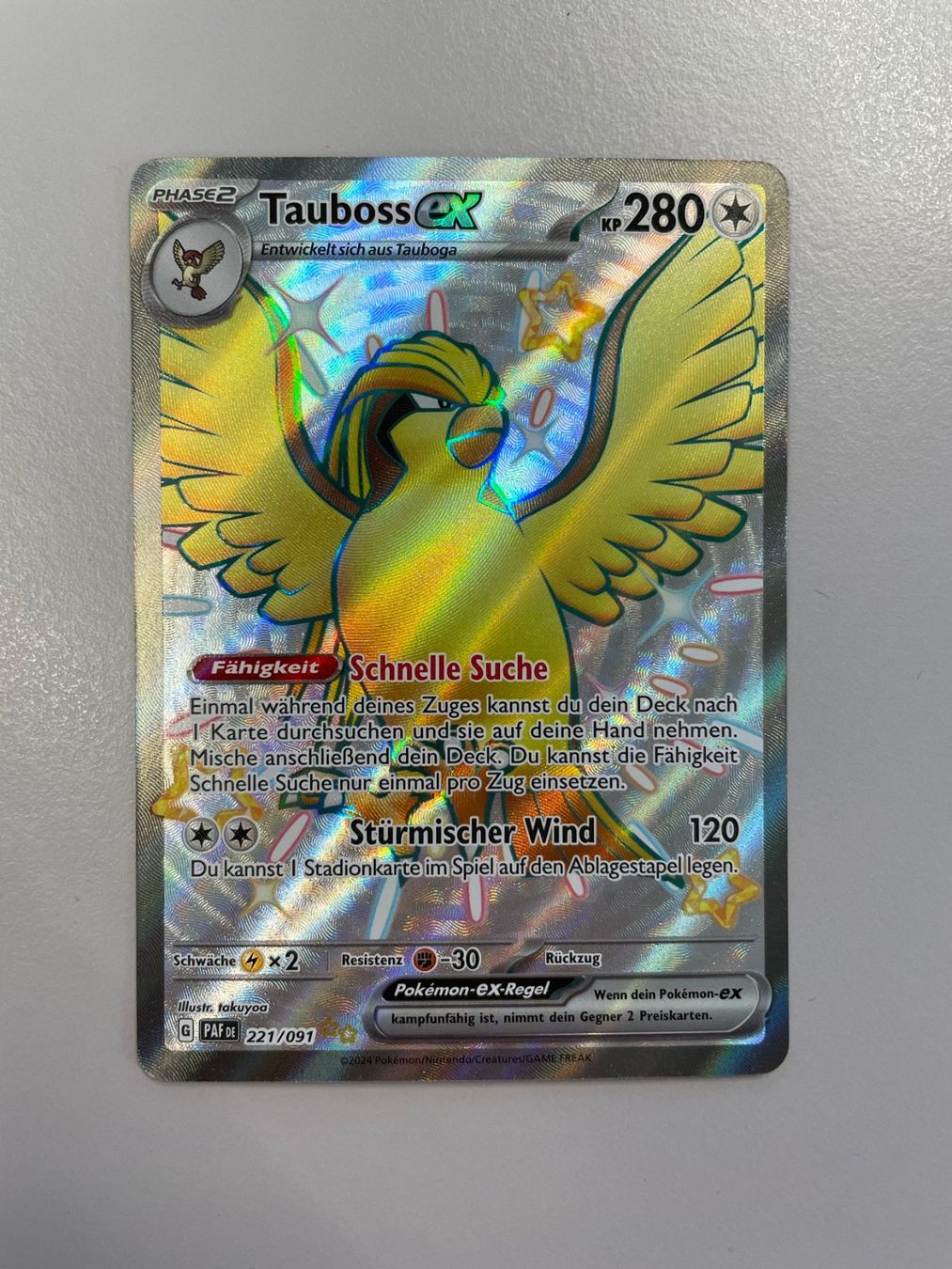 Pokémon Carte collezionabili: Pokemon Tauboss eX (Versand gratis) – Nuovo (secondo la descrizione) da Chur venduto da Angerson