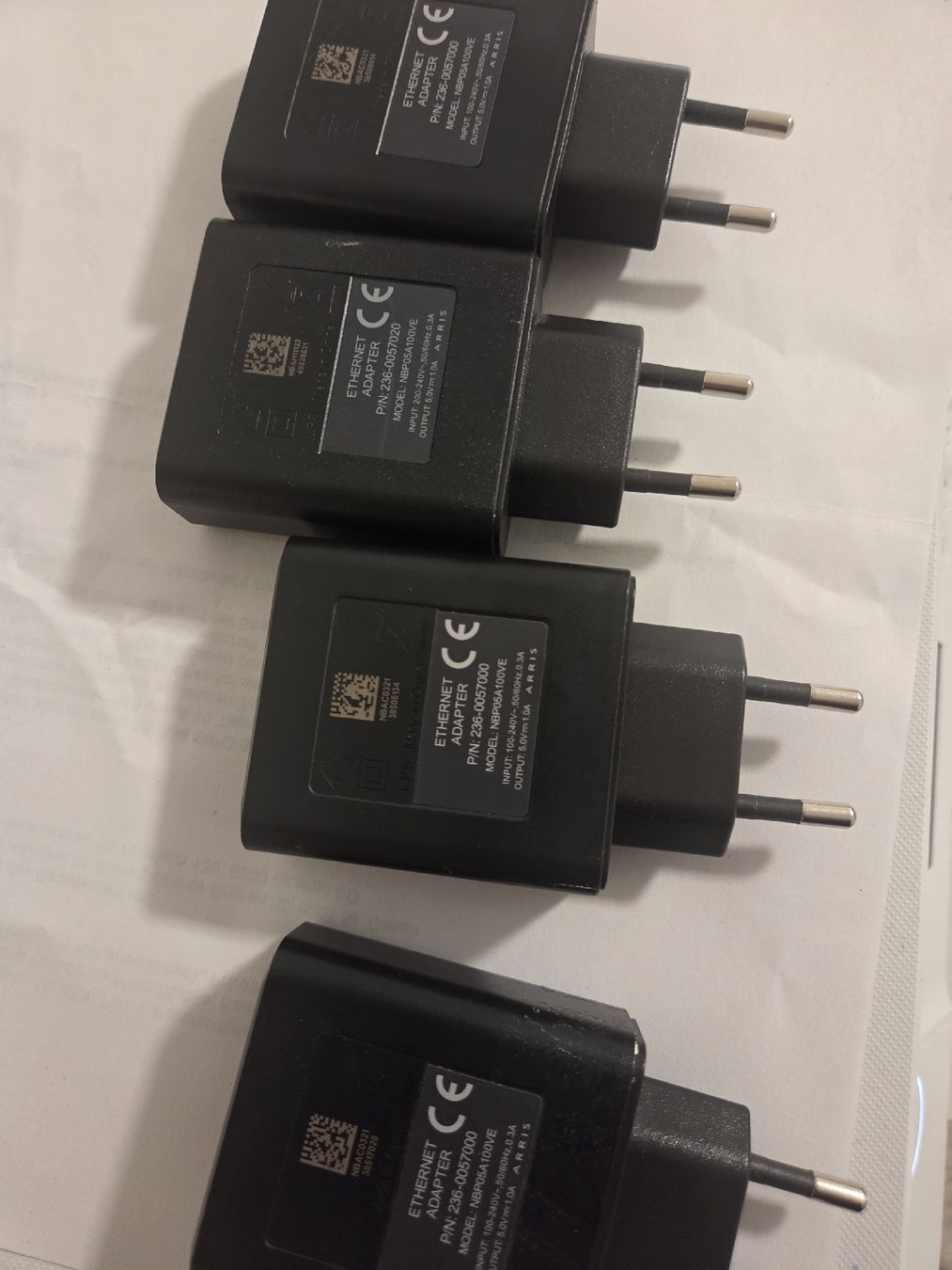 Unità & Adattatore: Ethernet Adapter Arris NBP05A100VE 4 Stk.  – Usato da Flawil venduto da Hamdia12