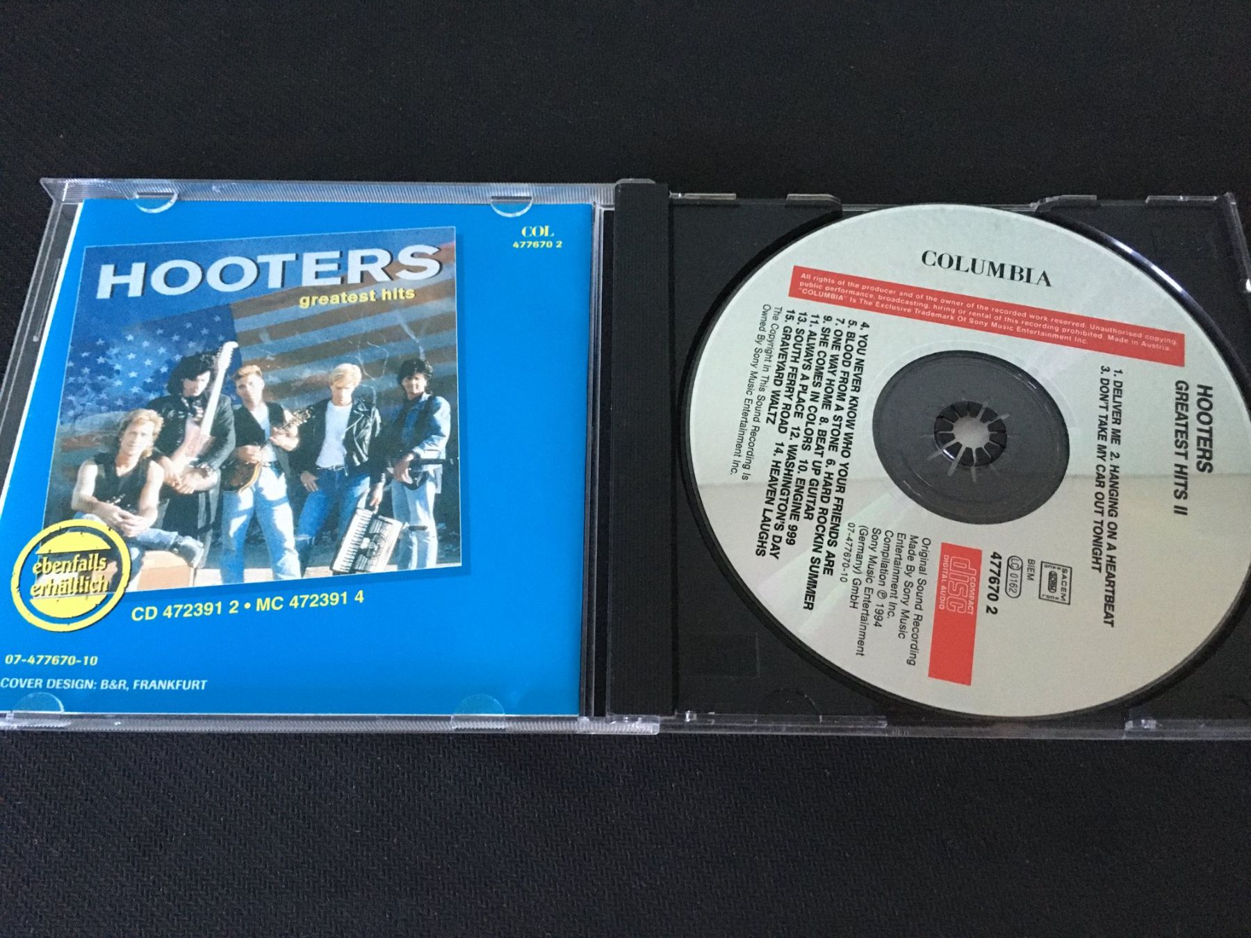 CDs: Hooters – Greatest Hits Vol. 2 -CD- – Gebraucht aus St.Gallen von MedienJoe 1