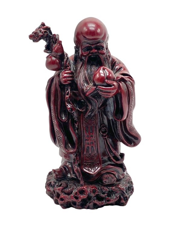 statue-sculpt-e-chine-shou-lao-dieu-daoist-de-la-long-vit-gebraucht