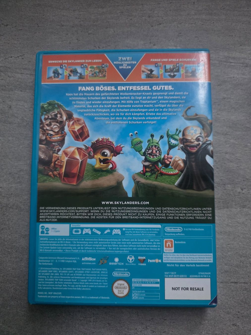 Nintendo Giochi: Skylanders Trap Team Wii U – Usato da Münchenbuchsee venduto da RipiRip 2