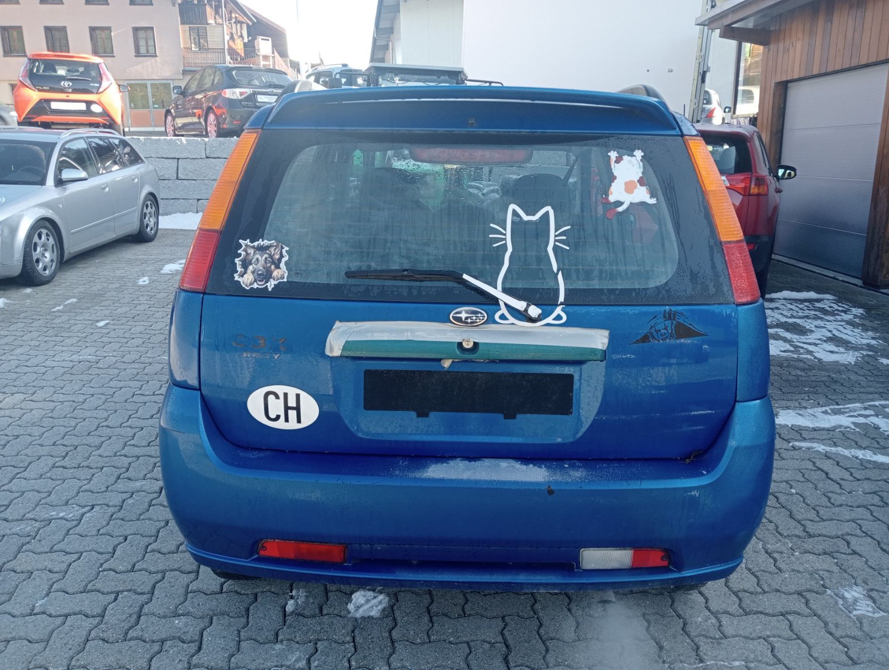 Subaru Autos: Subaru G3X Justy 1.5 AWD – Gebraucht aus Rüegsbach von  5