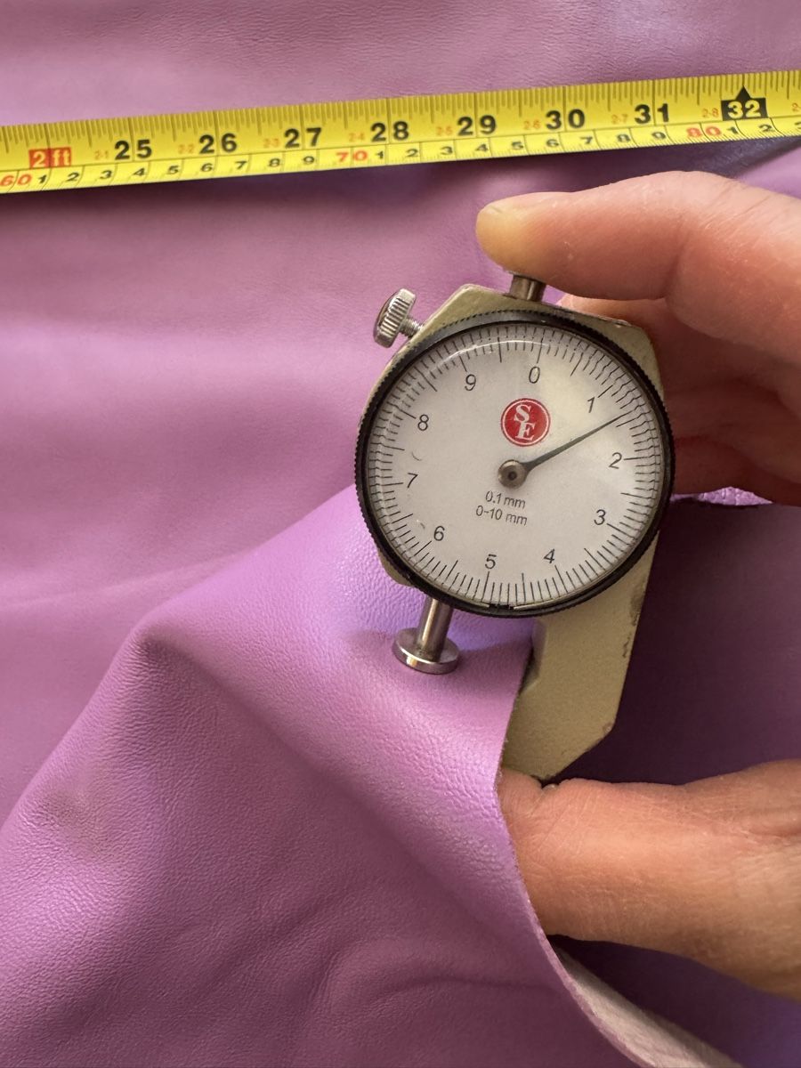 Tessuti: Echtes Leder/ cuir  lila 1.0mm – Nuovo (secondo la descrizione) da Veyras venduto da ValClasse 3