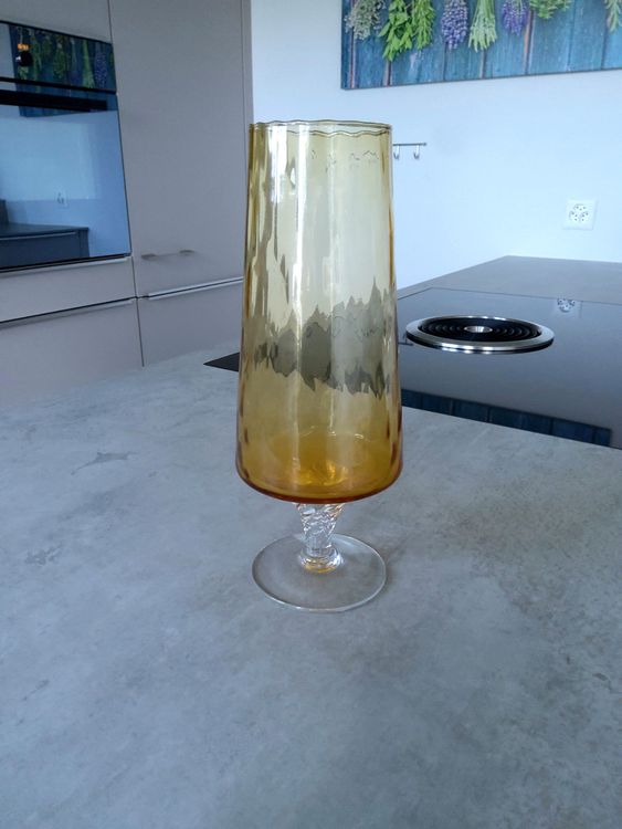 Antik Glas Vase Design klassiker 60/70er Blumenvase Murano Kaufen auf