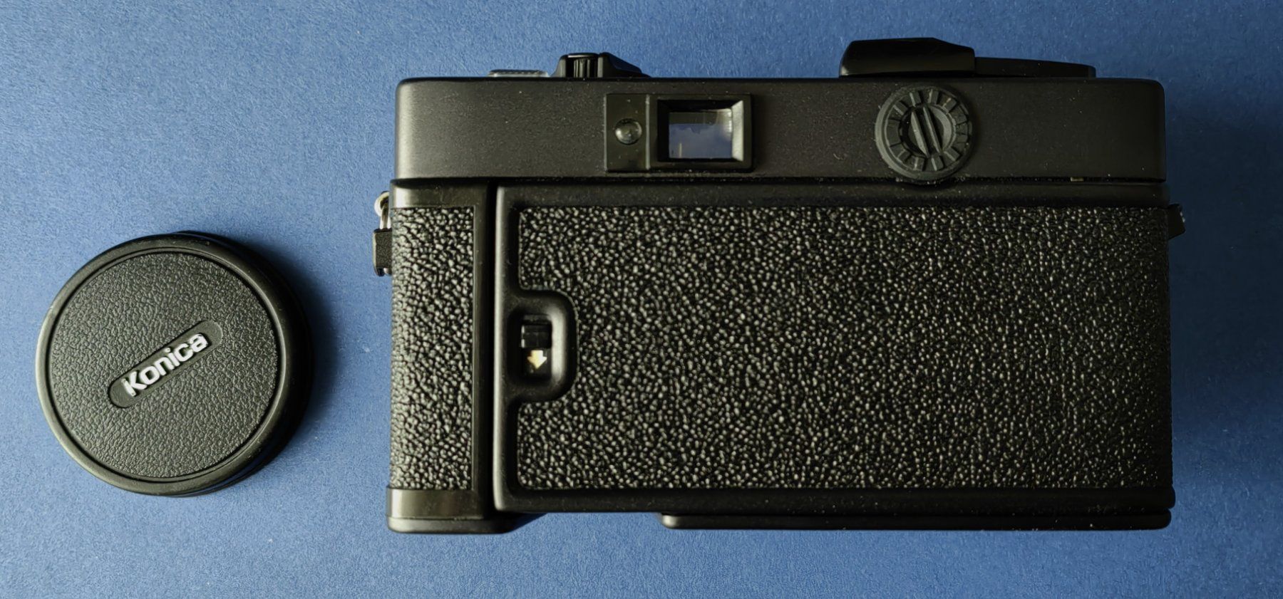 Konica Fotocamera: Konica C35 EF mit 38mm F 2.8 – Usato da Weiningen ZH venduto da Schmacki 3
