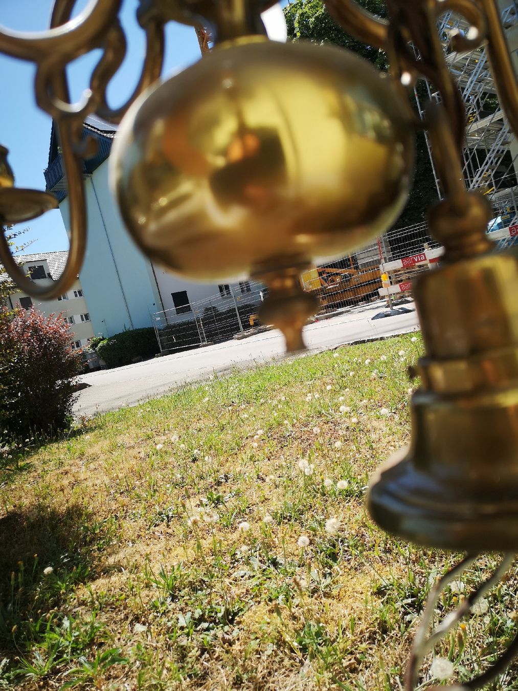 Lustres & lampes de plafonds: Antik Messing Leuchter – Défectueux à Dietikon par pokerface5 4