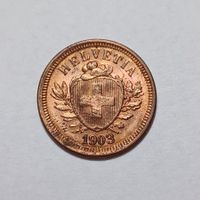 1 Rappen 1903 stgl