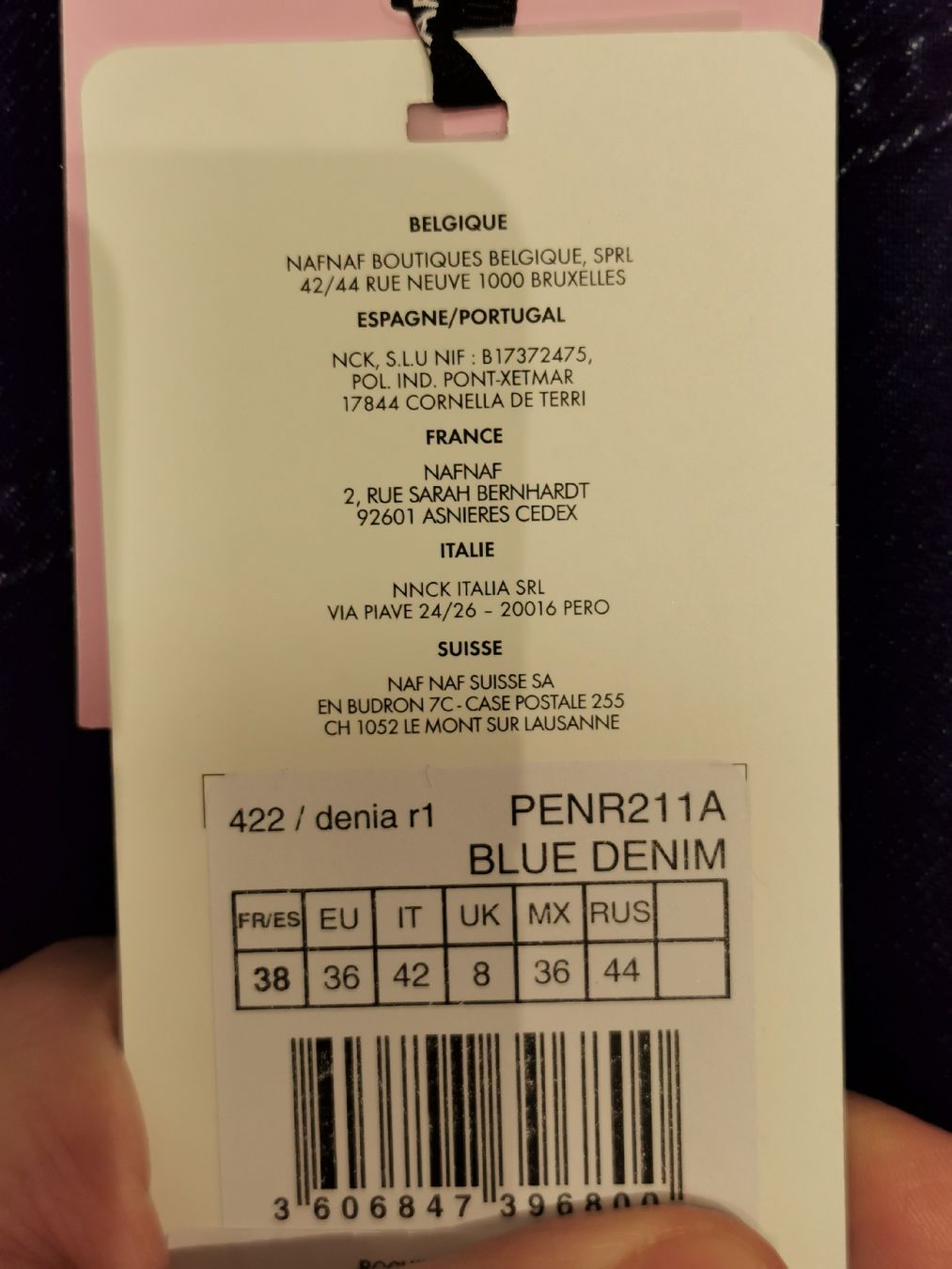 Nafnaf Vestiti: Damen Jeanskleid – Nuovo e nell'imballaggio originale da Bad Ragaz venduto da chenk24 4