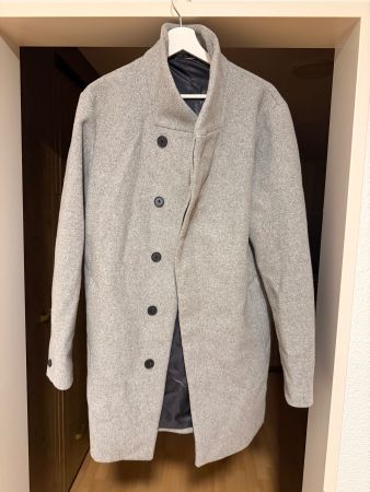 JACK & JONES Mantel in grau