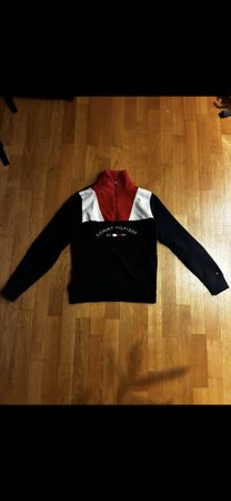 Tommy Hilfiger Herren-Pulli mit Reissverschluss, Gr. L